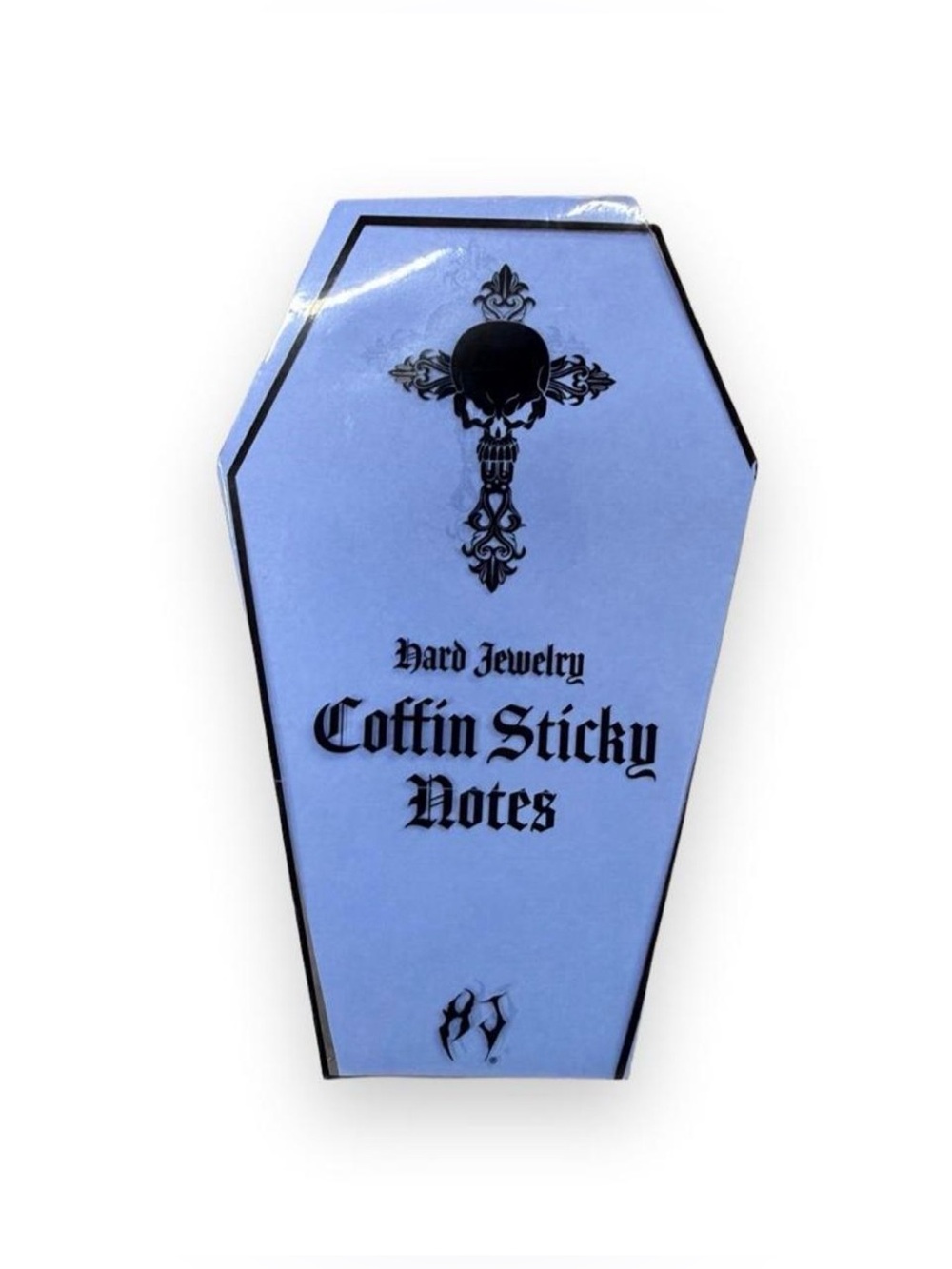 Coffin Sticky Notes - all pastel colors pink yellow blue etc